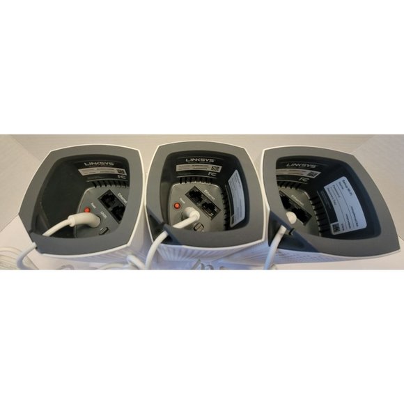 LINKSYS WHW03V2 MESH Home WiFi, Bundle of 3. Pre-Owned. - Picture 2 of 7